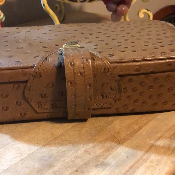 Antique John Wanamaker Ostrich Men’s Cigar Humidor. Original one of a kind!! - Picture 4 of 11